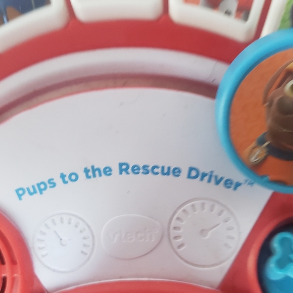 Vtech Paw Patrol Pups To The Rescue Interactive Steering Wheel Driver Toy - Picture 4 of 8